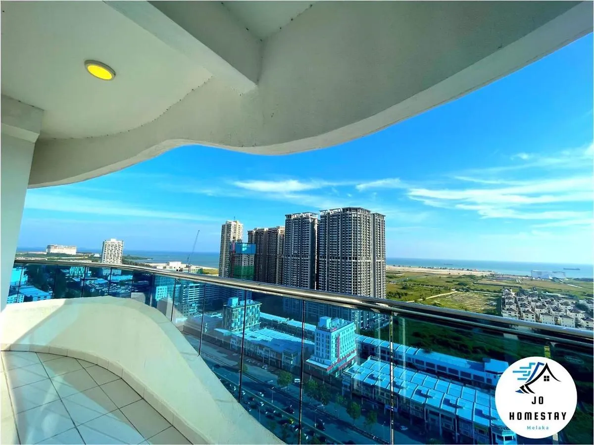 Apartment The Wave 3 Rooms & 2 Bath Condo - Near Jonker Malacca