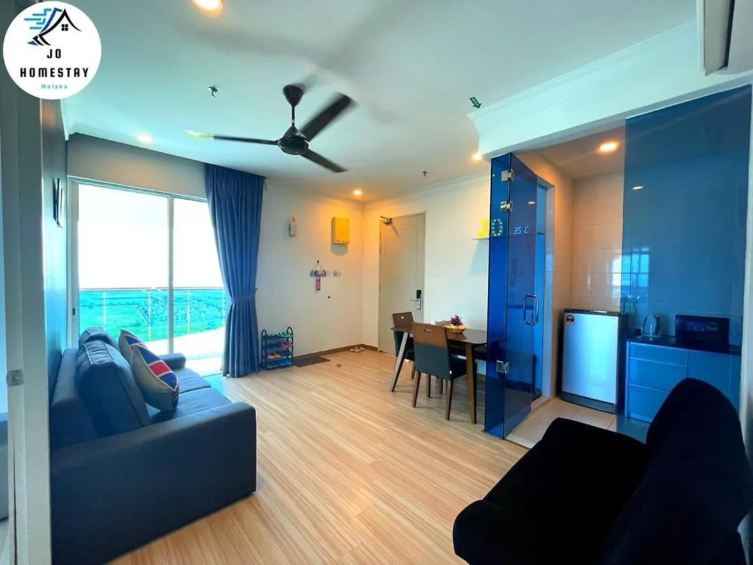 The Wave 3 Rooms & 2 Bath Condo - Near Jonker Malacca Apartment